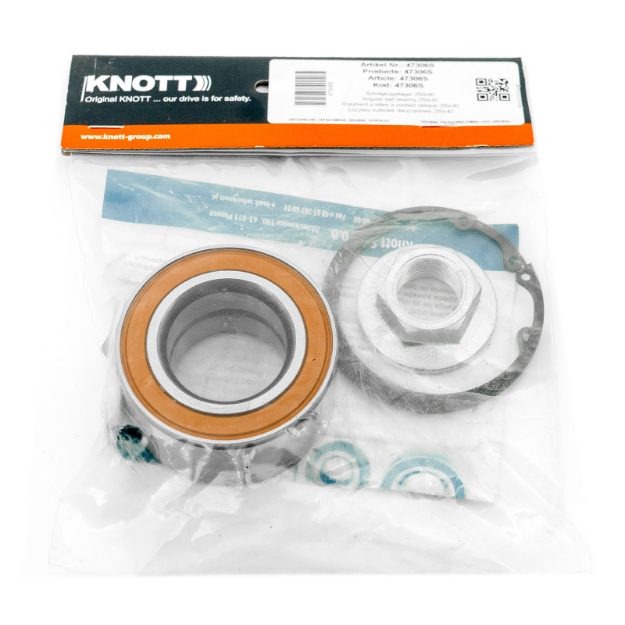 Obrazek ŁOŻYSKO KNOTT 39mm 1800KG (47306S)