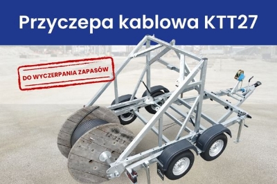 Przyczepa kablowa Blyss KTT27 – profesjonalne rozwiązanie dla wymagających branż